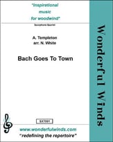 Bach, J.S. Goes To Town SATB Saxophone Quartet cover